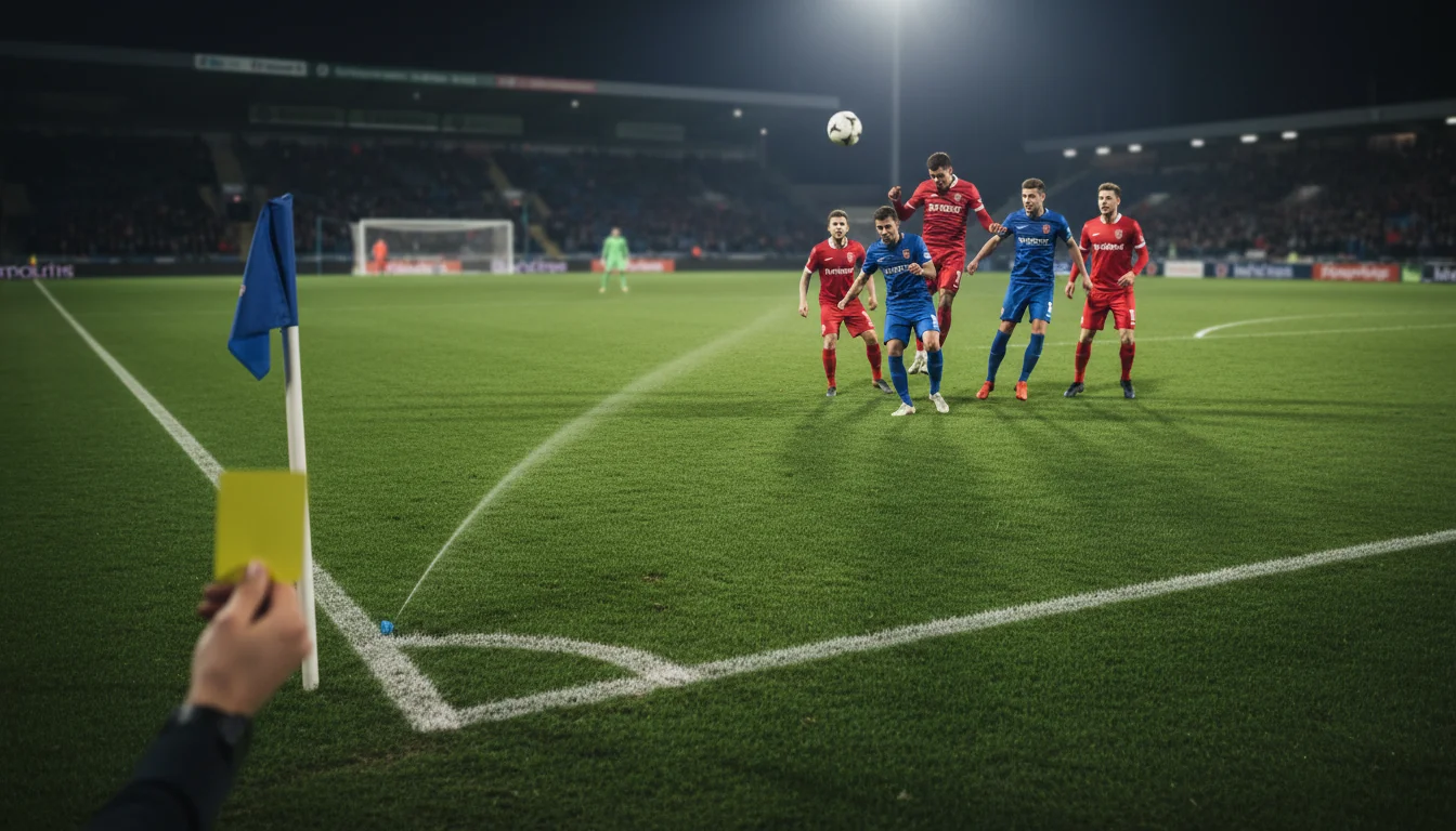 Corners en kaarten live wedden