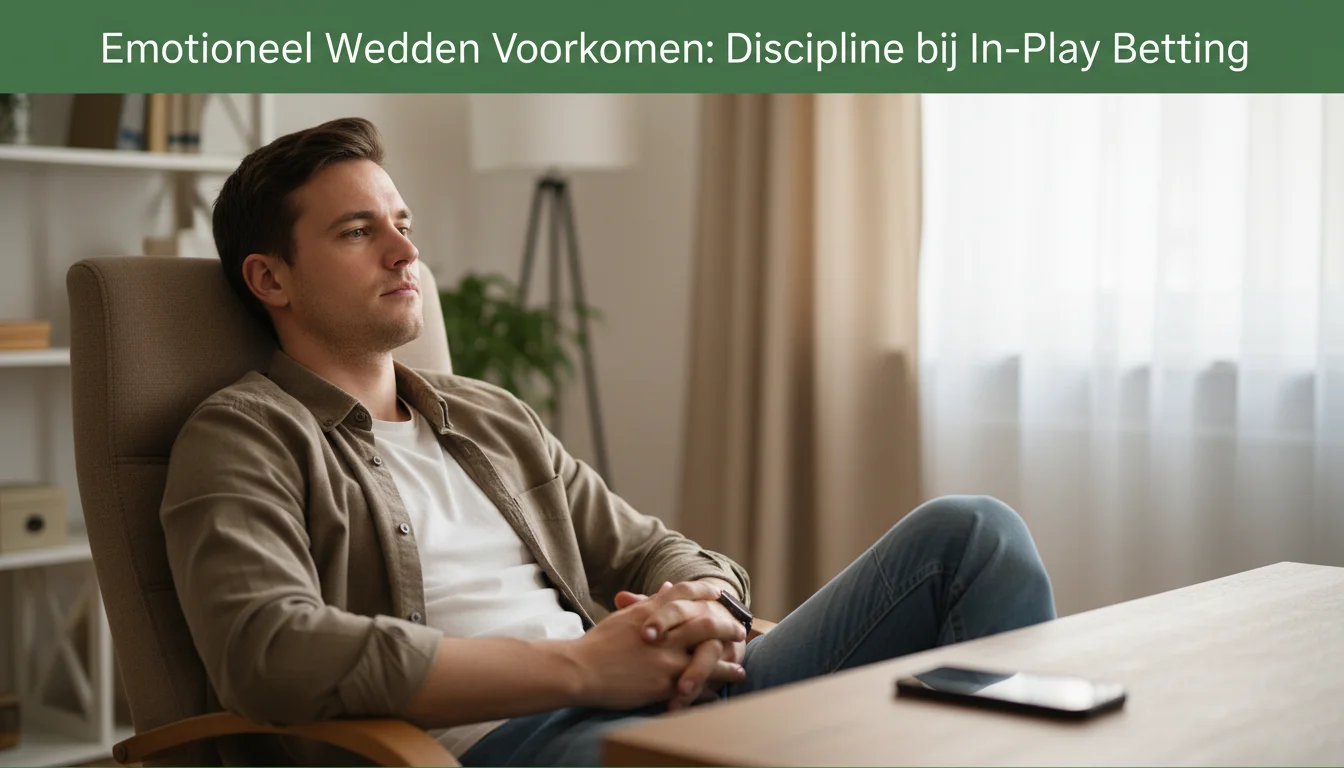 Emotioneel wedden voorkomen discipline